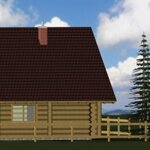Log cabin GERLACH